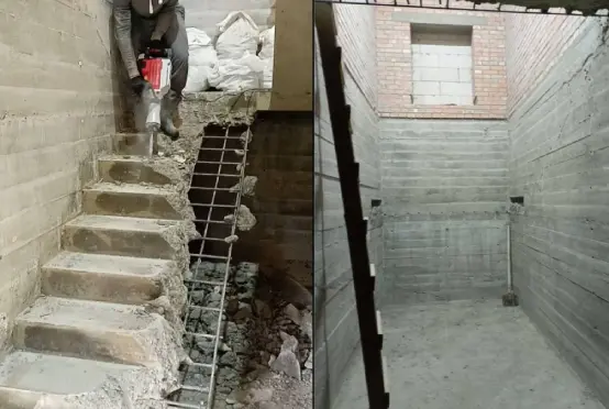 Демонтаж лестницы в Минске и Минской области