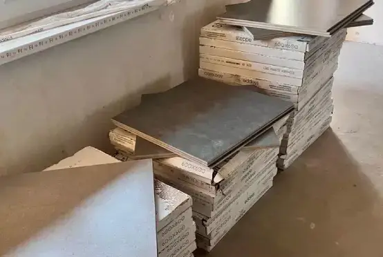 Подъём керамической плитки на этаж